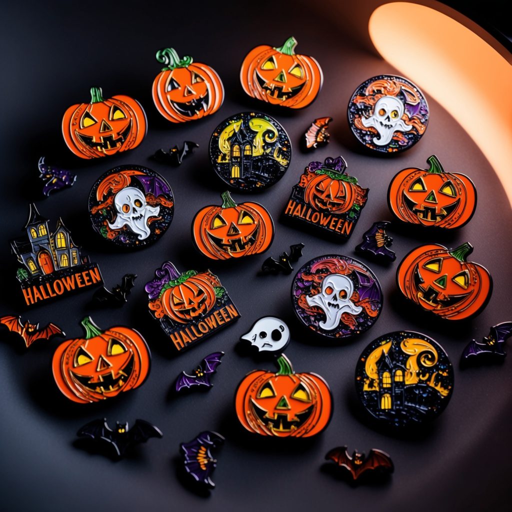 Halloween trading pins