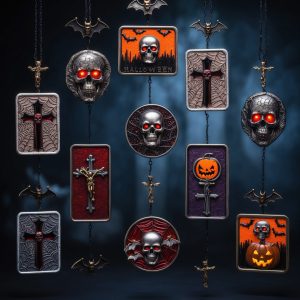 Gothic trading pins